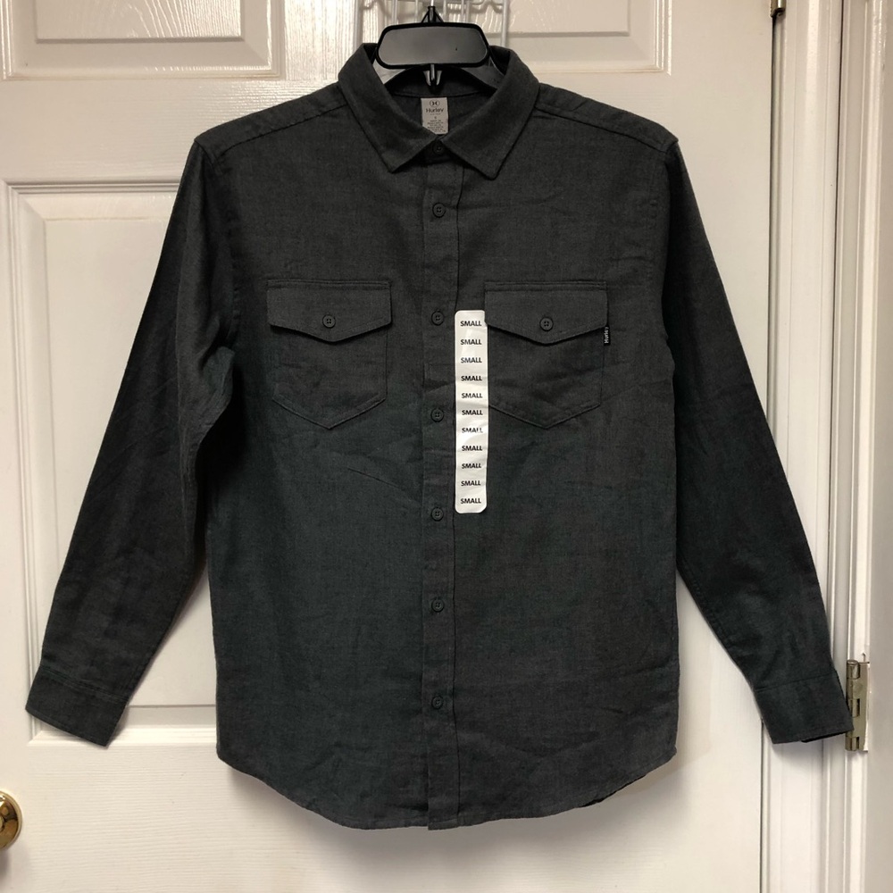Hurley Long Sleeve Button Down Shirt